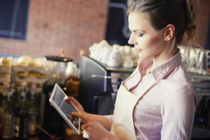side-view-of-waitress-with-digital-tablet-300x200 Side view of waitress with digital tablet