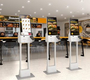 Bornes de commande restauration