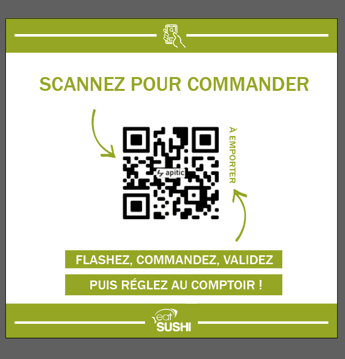 Commande QR code